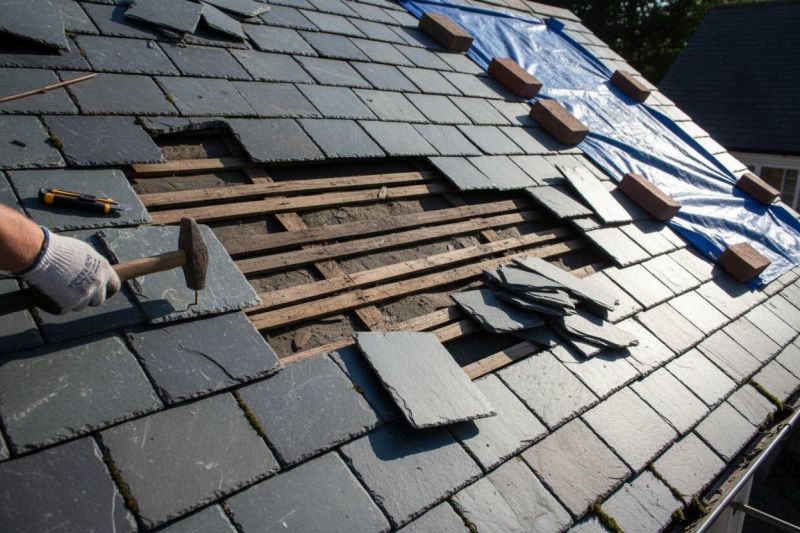 Slate Roof Repair in Disputanta, VA