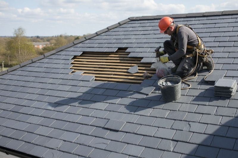 Slate Roof Repair in Prince George County, VA