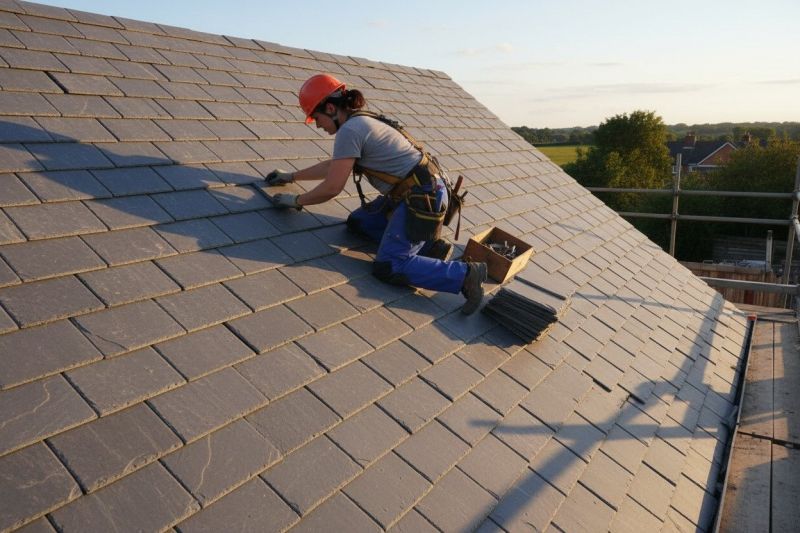Slate Roof Repair in Surry County, VA