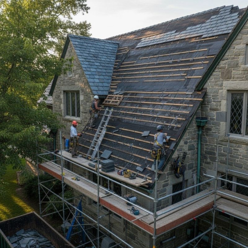 Slate Roof Replacement in Disputanta, VA
