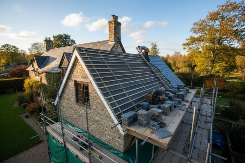 Slate Roof Replacement in Stony Creek, VA