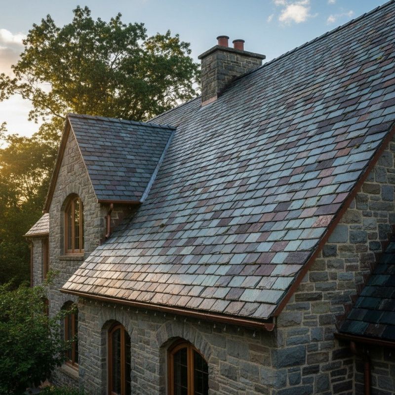 Slate Roof Replacement in Stony Creek, VA