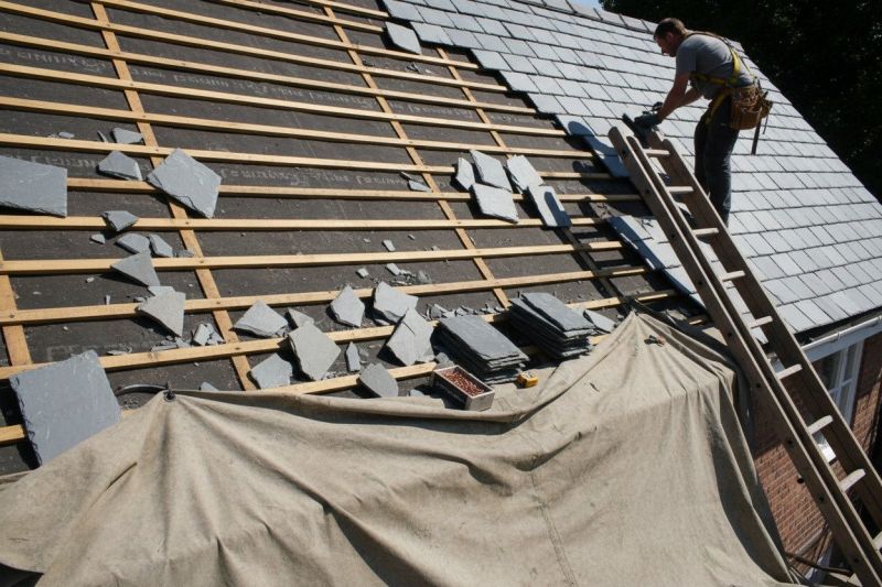 Slate Roof Replacement in Surry County, VA