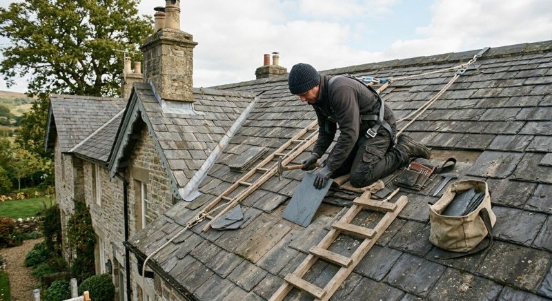 Slate Shingles Repair in Prince George County, VA