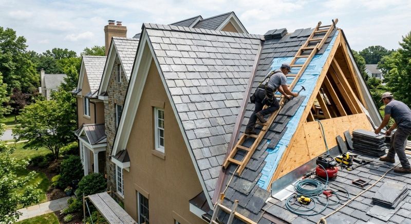 Slate Shingles Repair in Prince George, VA