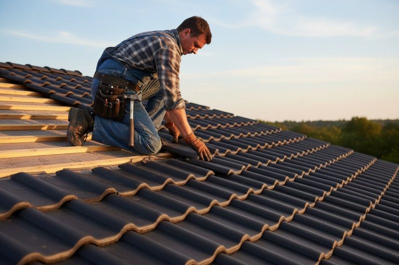 Spanish Tile Roof Replacement in Prince George County, VA