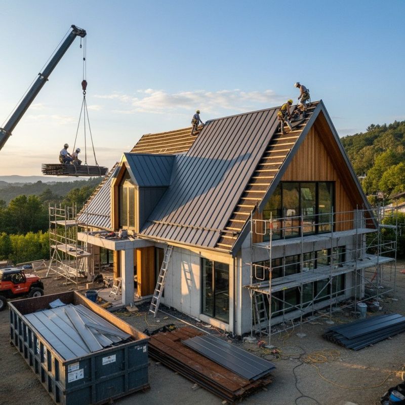 Steel Roof Replacement in Charles City County, VA