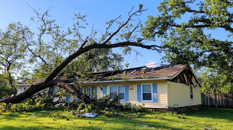 Storm Damage Roof Repair in New Kent County, VA