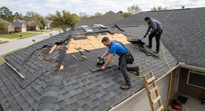 Storm Damage Roof Repair in Petersburg, VA