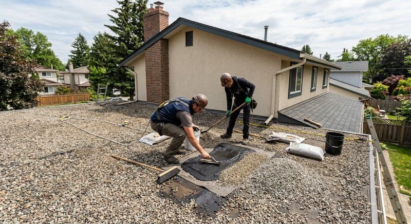 Tar And Gravel Roof Repair in Charles City, VA
