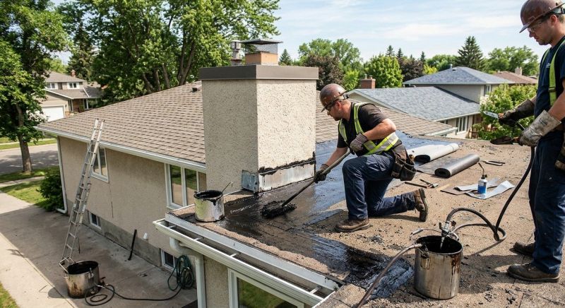 Tar And Gravel Roof Repair in Chesterfield, VA