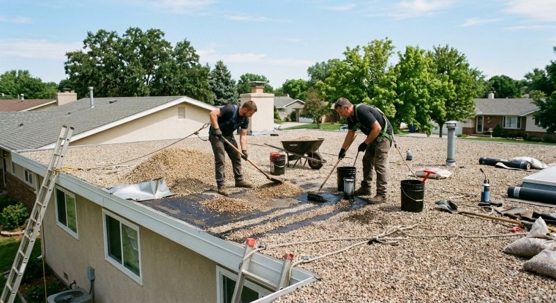 Tar And Gravel Roof Repair in New Kent County, VA