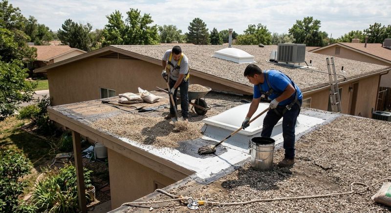 Tar And Gravel Roof Repair in Stony Creek, VA