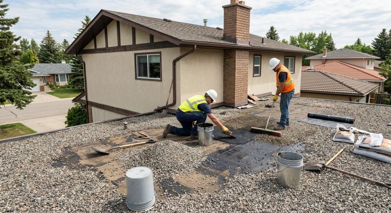 Tar And Gravel Roof Repair in Surry County, VA