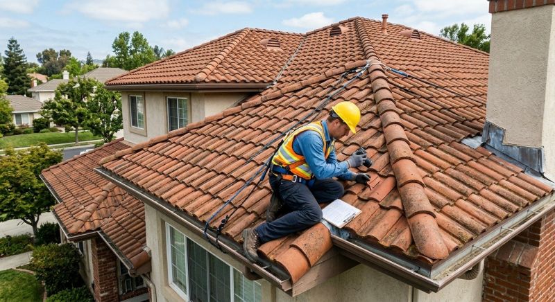 Tile Roof Inspection in Prince George County, VA
