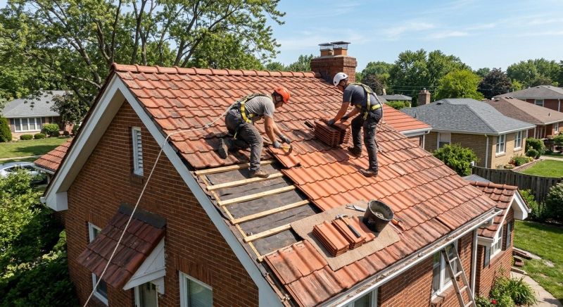 Tile Roof Repair in Chester, VA