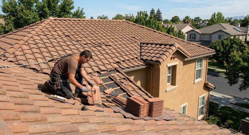 Tile Roof Repair in Chesterfield, VA