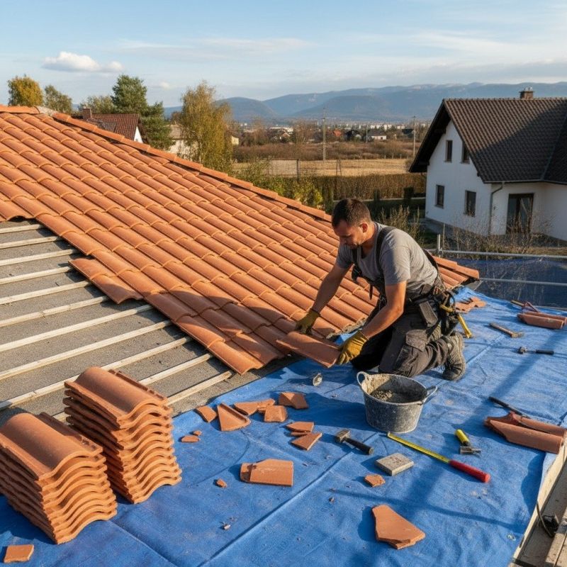 Tile Roof Repair in Chesterfield, VA