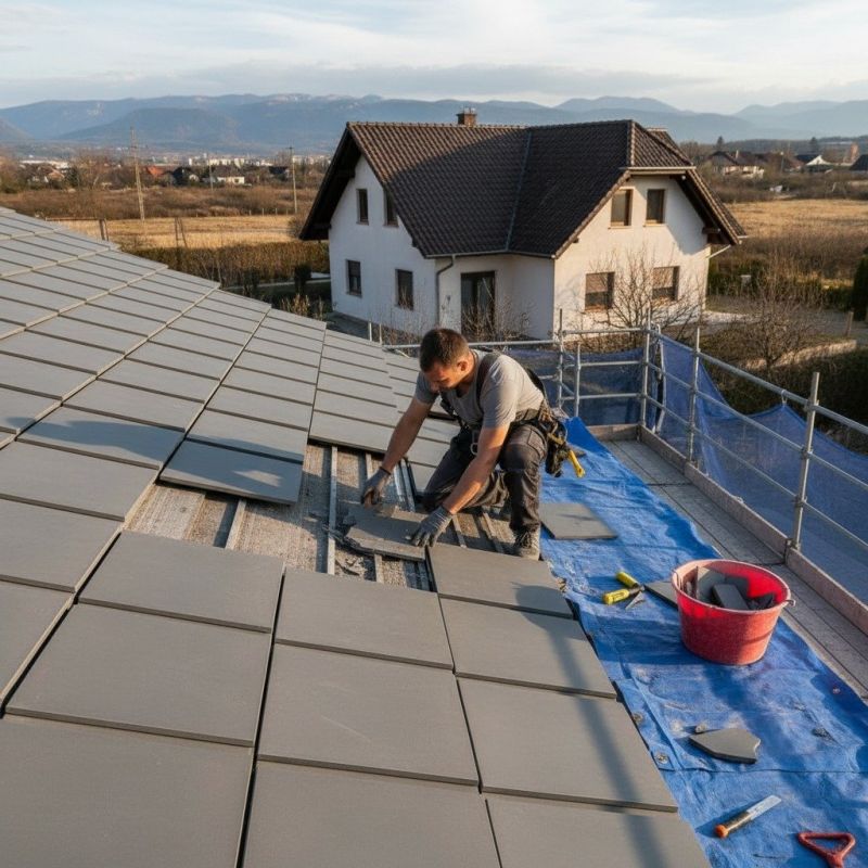 Tile Roof Repair in Dinwiddie County, VA