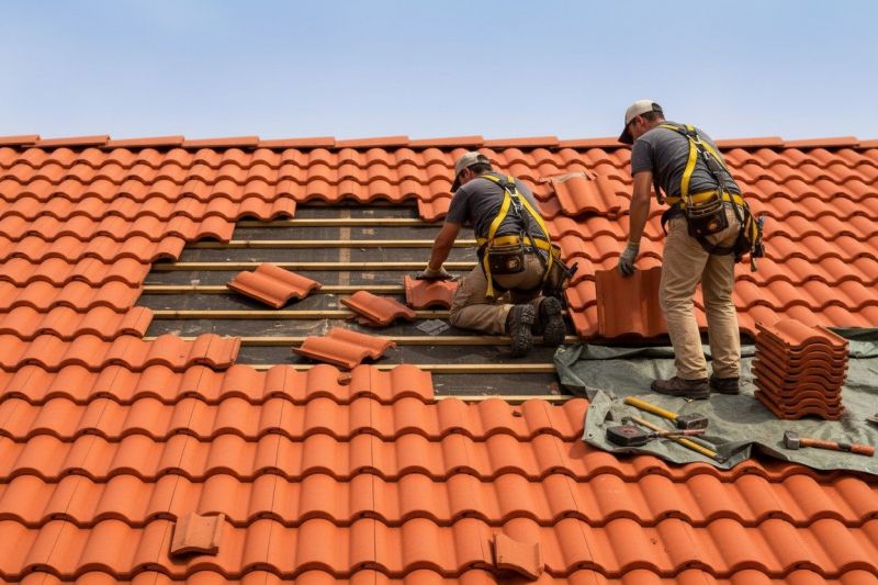 Tile Roof Repair in Disputanta, VA