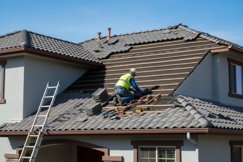 Tile Roof Repair in Prince George, VA