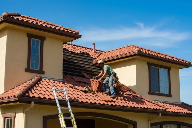 Tile Roof Repair in Quinton, VA