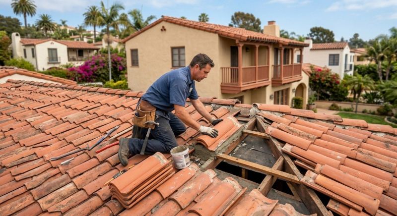 Tile Roof Repair in Surry County, VA