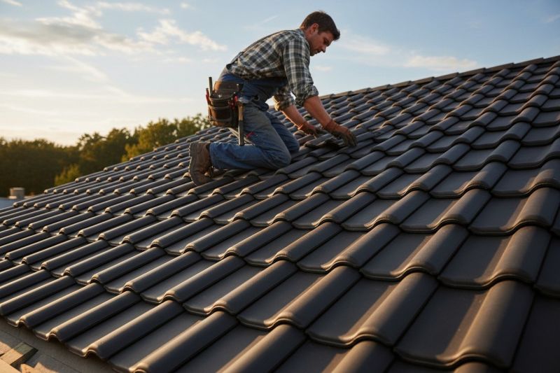 Tile Roof Replacement in Charles City, VA