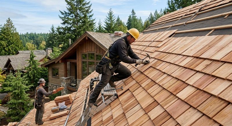 Wood Roofing Installation in Charles City County, VA