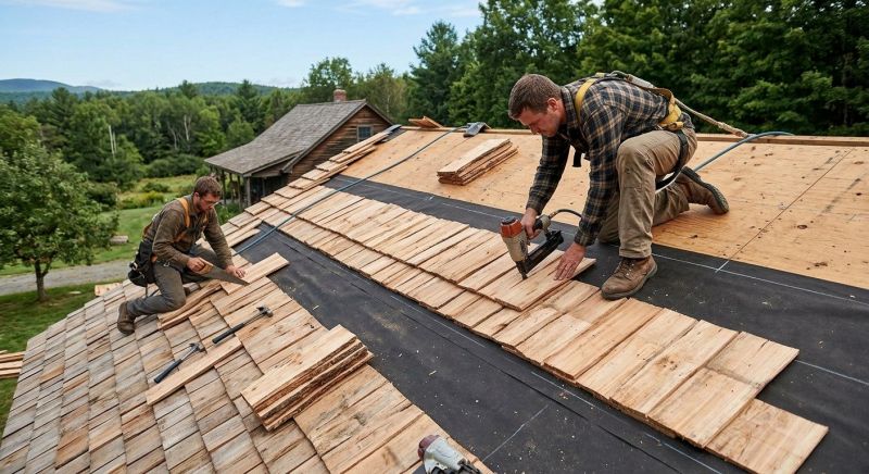 Wood Roofing Installation in Charles City County, VA