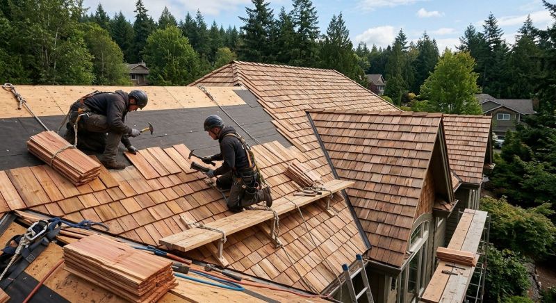 Wood Roofing Installation in Charles City County, VA
