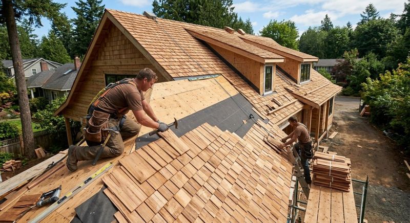 Wood Roofing Installation in Dinwiddie, VA