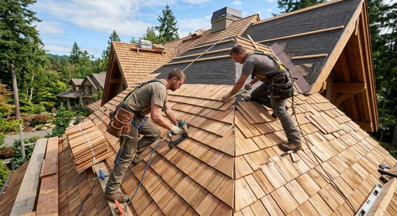 Wood Roofing Installation in Dinwiddie, VA