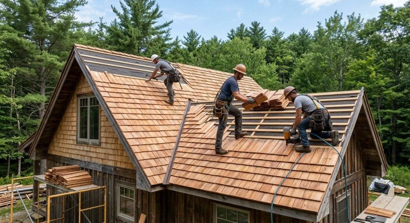 Wood Roofing Installation in Surry County, VA