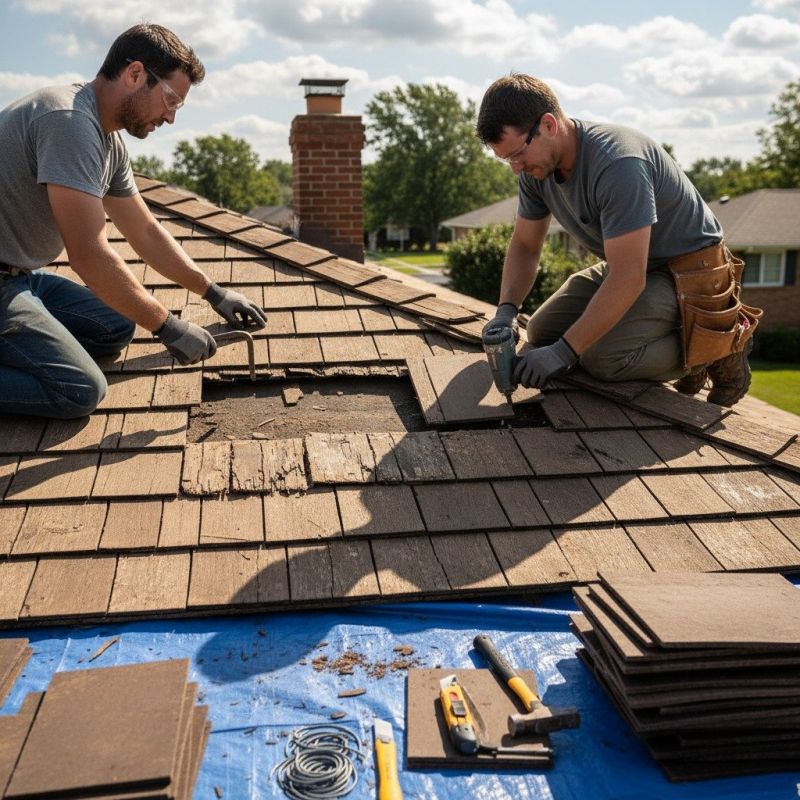 Wood Shake Roof Repair in Prince George, VA