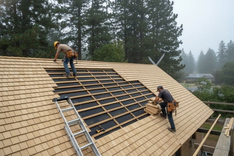 Wood Shingles Repair in Charles City, VA