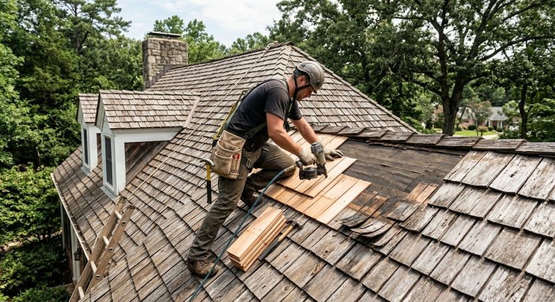 Wood Shingles Repair in Chesterfield, VA